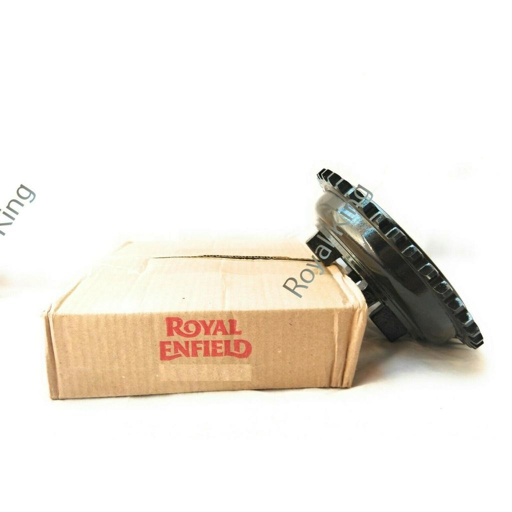 Royal Enfield Black "Sprocket Drum" For "Old Classic & Bullet 350 & 500cc"