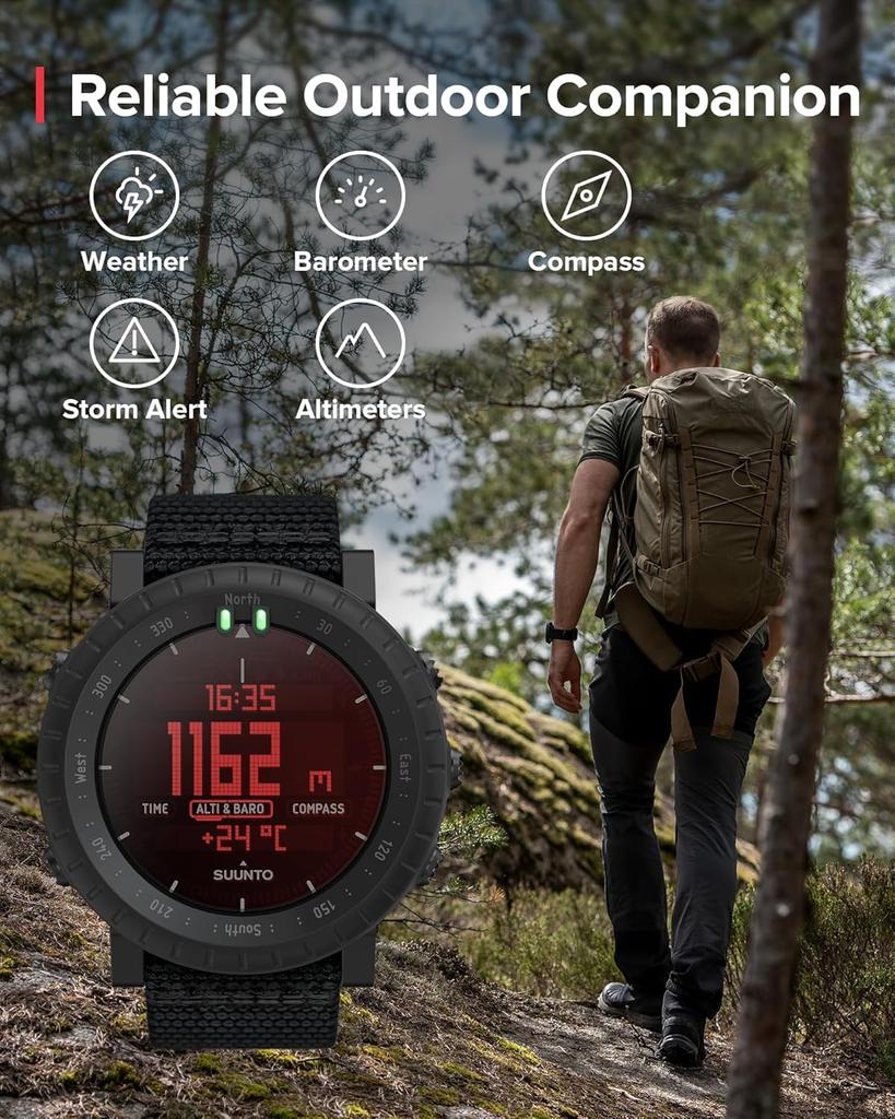 SUUNTO CORE Sports Watch ALPHA Stealth