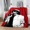 Michael Jackson Mj Iconic Style Blanket Soft Warm Cozy Perfect For Office Seaside Sofa Four Seasons Multipurpose Digital Print Best Holiday Gift For F