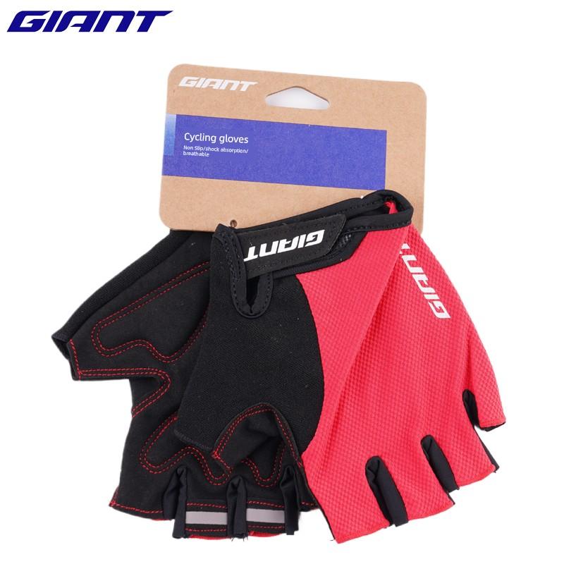 Giant Giant Gloves Summer Breathable Fitness Half Finger Neutral Cycling Gloves Bubble Wrap Bicycle Gloves