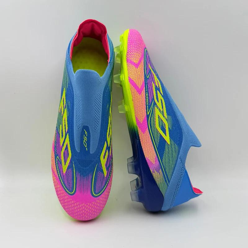 Original Soccer Shoes For Men Studded Society Cleats Football Shoes Professional Outdoor Women Sport Football Field Boots Unisex