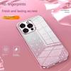 Elektropläterat Glitter Telefonskal För iPhone 16 15 14 13 12 11 Pro Max Plus Stöttåligt Mjukt TPU Baksida