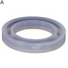 Rund silikon armring gjutform för harts armband smycken DIY Craft Tool