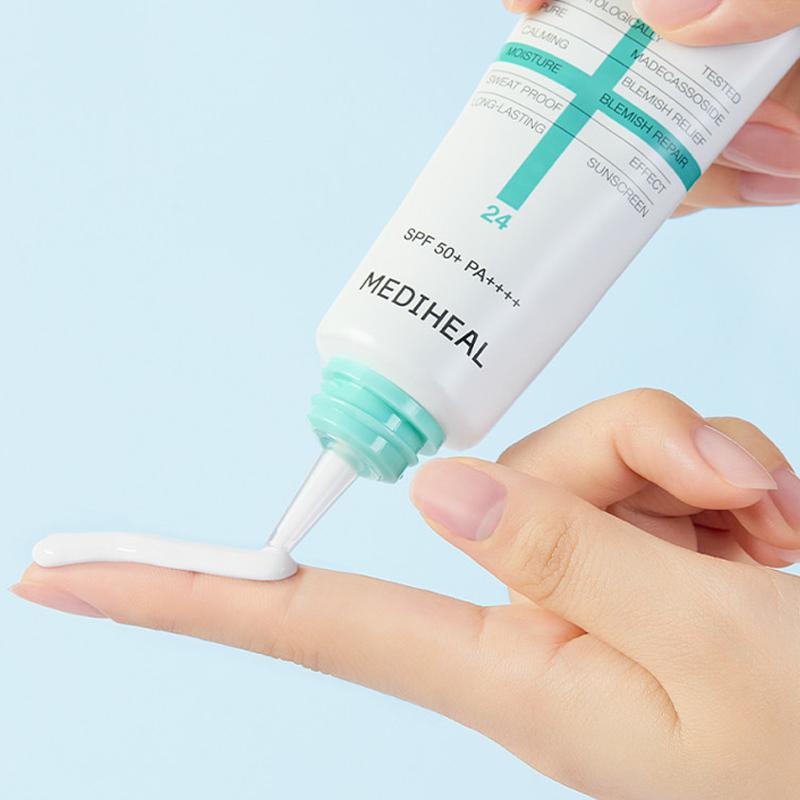 Mediheal Madecassoside Moisture Sun Serum Blemish Repair SPF 50+ PA++++ 15nl/50ml