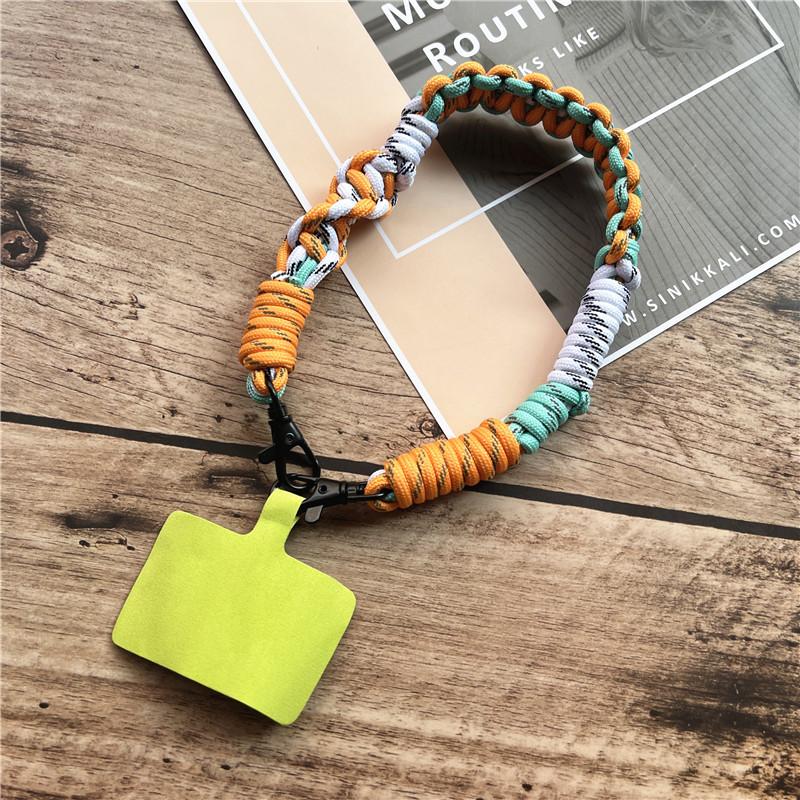 Bag Body Kit Contrasting Colors Mobile Strap Handmade Key Lanyard Pendant Cell Phone Strap Premium Bracelet Telephone