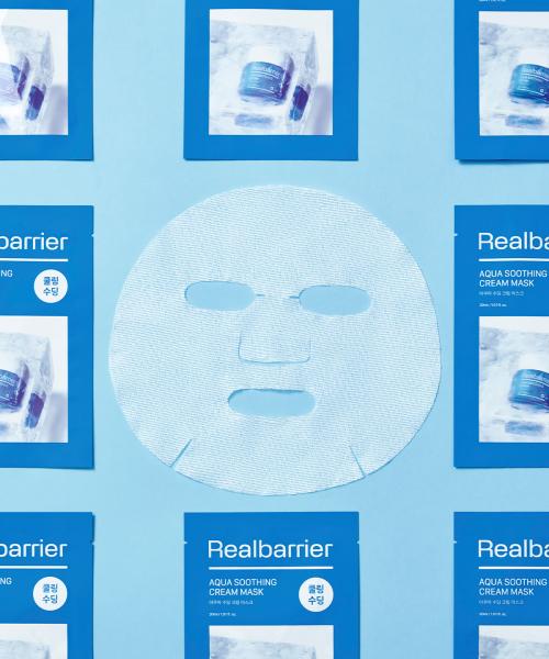 Real Barrier Aqua Soothing Cream Mask 10ea