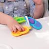 Fat Brain Toys Fat Brain Toys Dimple Clutch Baby Toy Teething Fidget Toy Genuine Lime Green FA348-1 Yellow, Blue,