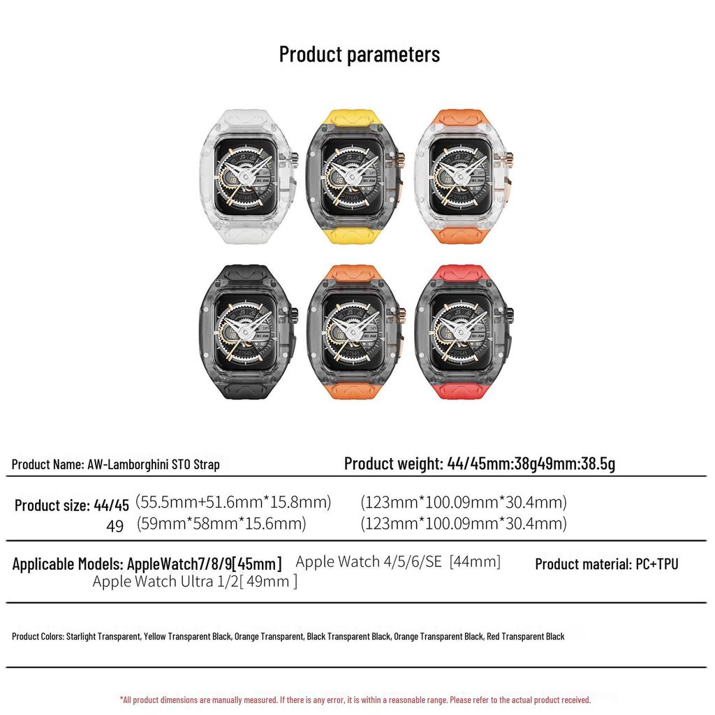 Agent Richard Waterproof Protective Case for Apple Watch 7/8/9