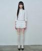 Leijeumiya Riri Frill Skirt [White]