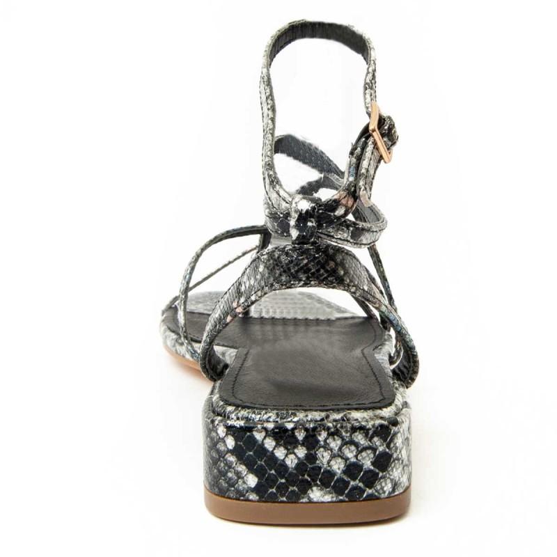 Sandalia Con Tacon Para Mujer.  Montevita  Sandalo2  91741