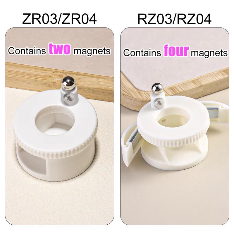 Automatic Cat-Eye Nail Tool, Super Strong Rotating French Manicure Gel Polish Glass Bead Magnet. Diy Nail Art Tool For Beginners