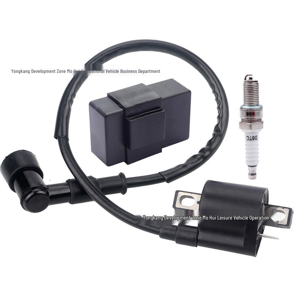 Off-Road ATV & Buggy Accessories: High-Voltage Igniter Coil & Spark Plug for CG125-250cc.