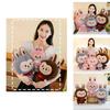 Adorable Plush Toy Doll For Girls Soft Cushion Ideal Birthday Gift For Children
