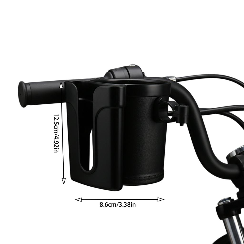 Universal Bike Water Bottle Holder for Mountain Bikes and Electric Motorcycles Durable ABS Plastic Easy Install