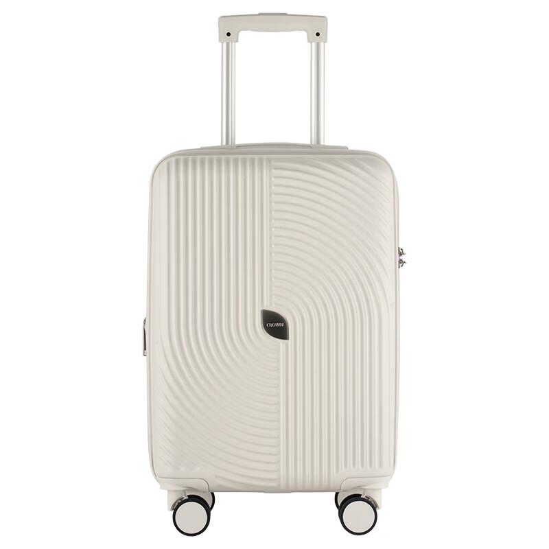 

Модный расширяемый чемодан на колесиках CROWN