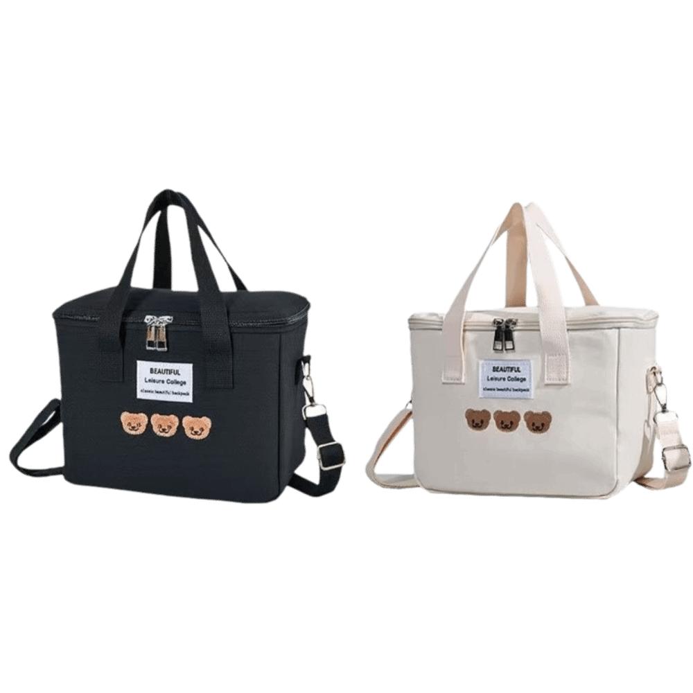 Canvas Baby Diaper Organizer Cartoon Single Shoulder Bag Women Handbag  Stroller Accessories