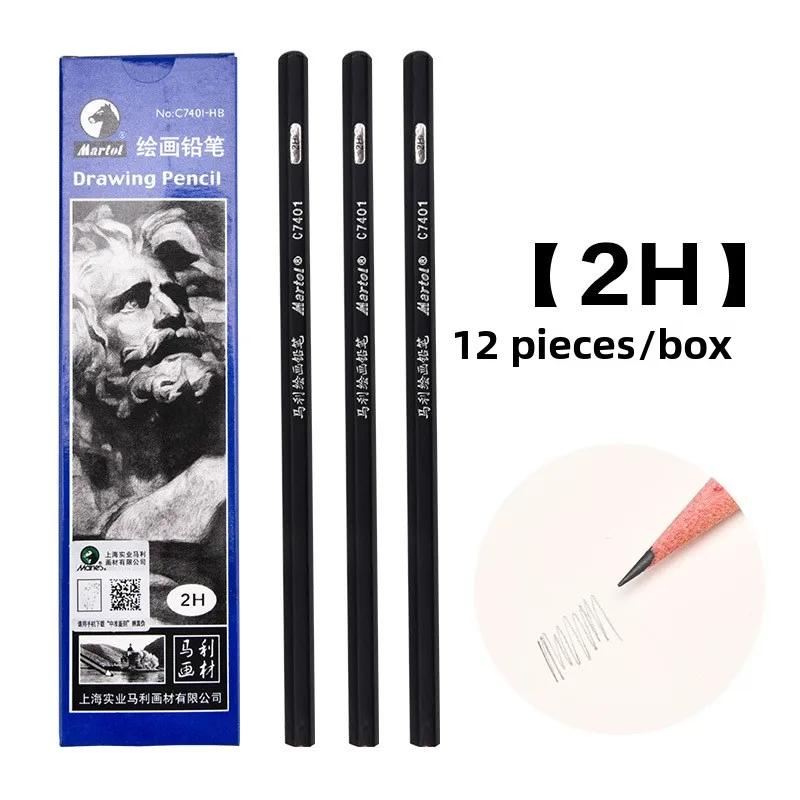 Pencil Soft Charcoal Pen Professional Sketch Charcoal Painting Brush Soft Carbon Pen Painting Supplies for Art Students