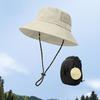 Packable Bucket Hat Foldable Design Quick Dry Waterproof Fabric Outdoor Hiking Sun Cap UV Protection Sunscreen Hat for Men Women