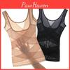 Womens Pushup Tummy Seamless Uneck Control Body Shaper Vest