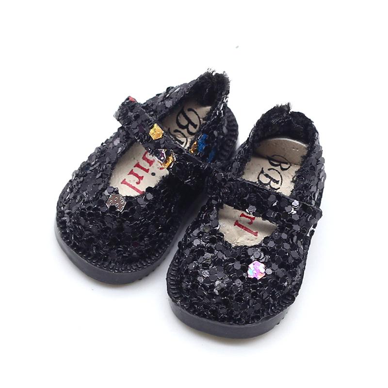 3.2Cm Doll Bowknot Shoes For Mini Leather Shoes For Clothing Accessories Toys