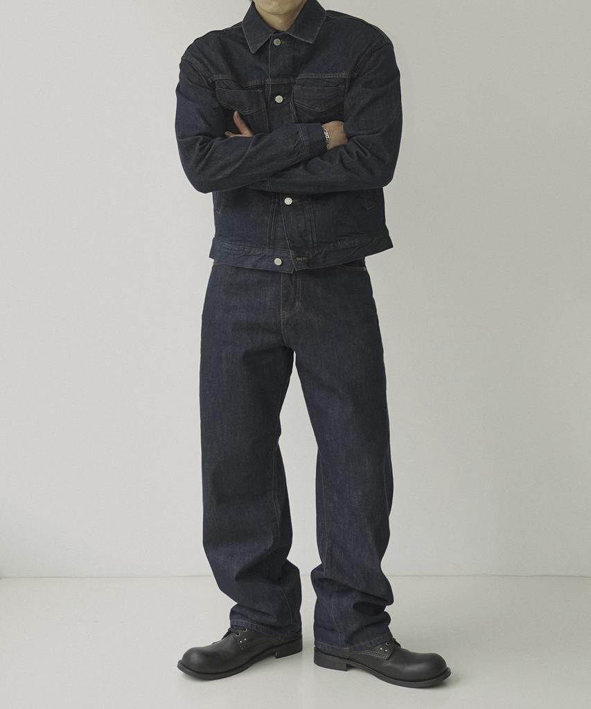 Siiiido Jonah Pf Silhouette Selvedge Raw Denim Jacket #1