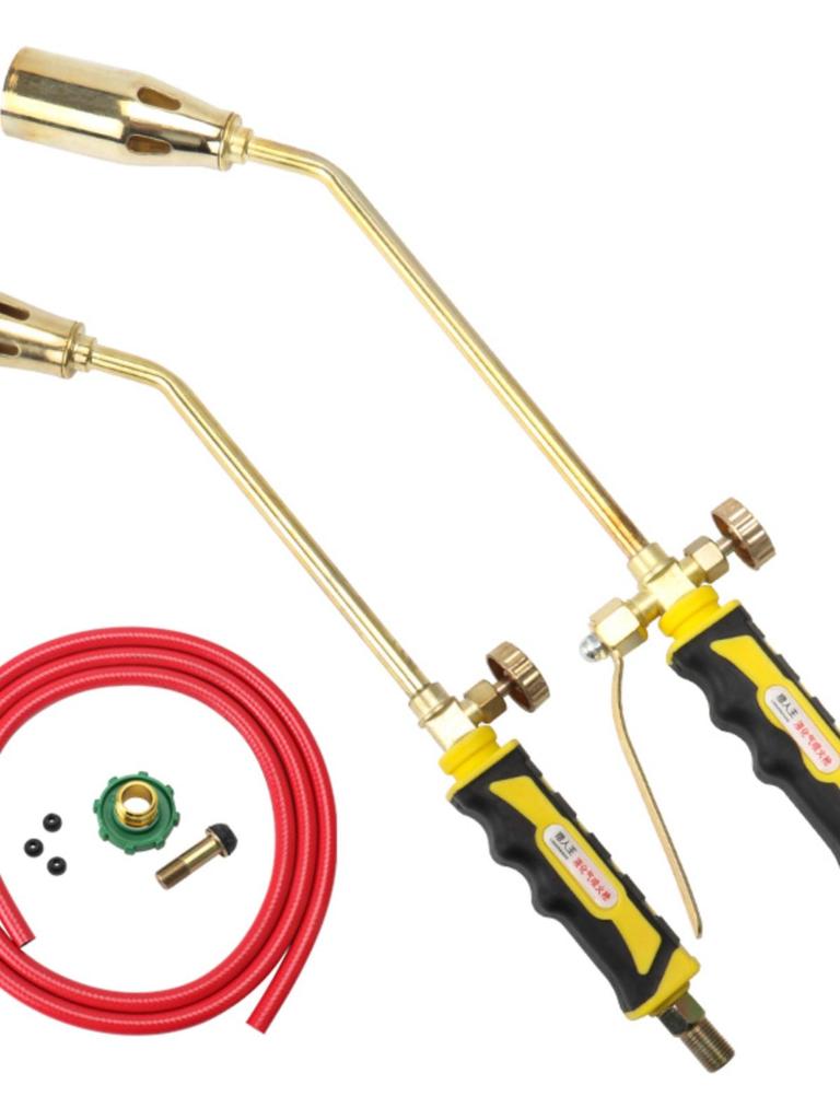 Portable Gas Blowtorch for Welding and Singeing Pig Hair