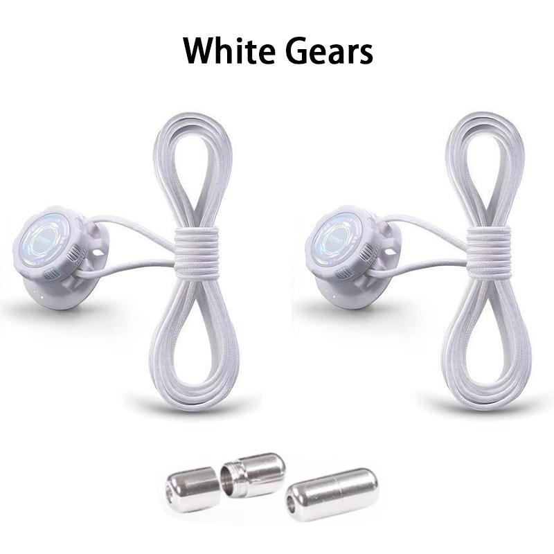 NEW Outdoor Sports Shoe Laces Easy Installation Swivel Buckle Shoelace Sneakers Thick Rope Automatic Shoelaces Shoes Accessories