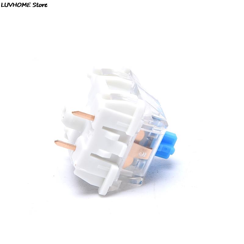 10Pcs Original Cherry MX Mechanical Keyboard Switch Axis Shaft Switch RGB blue