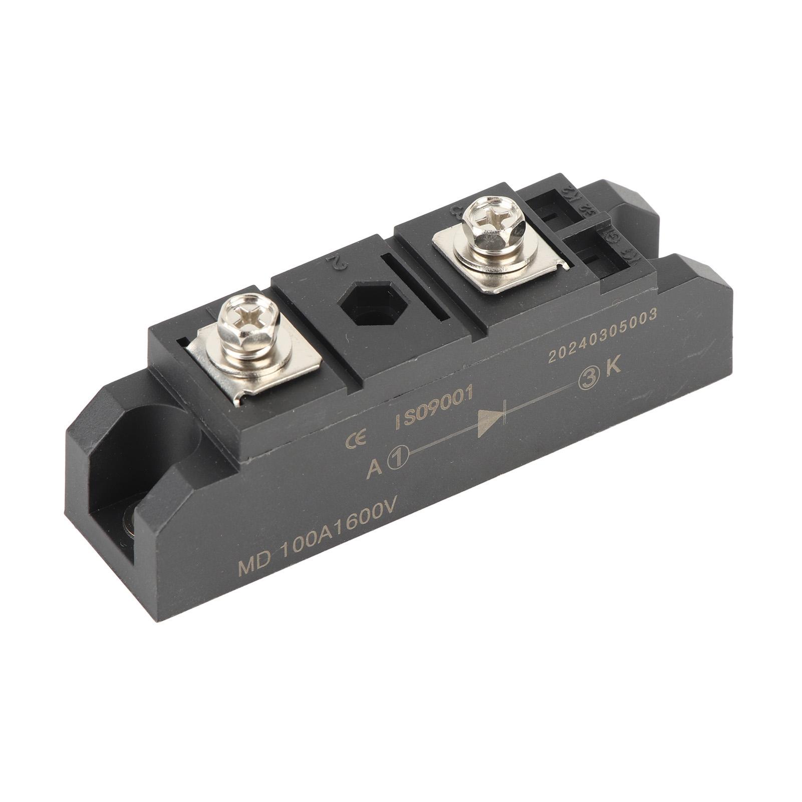 

Мостовий випрямляч 2 кінцевих діодних випрямлячів Модуль живлення Мідна пластина Охолодження 100A 1600V