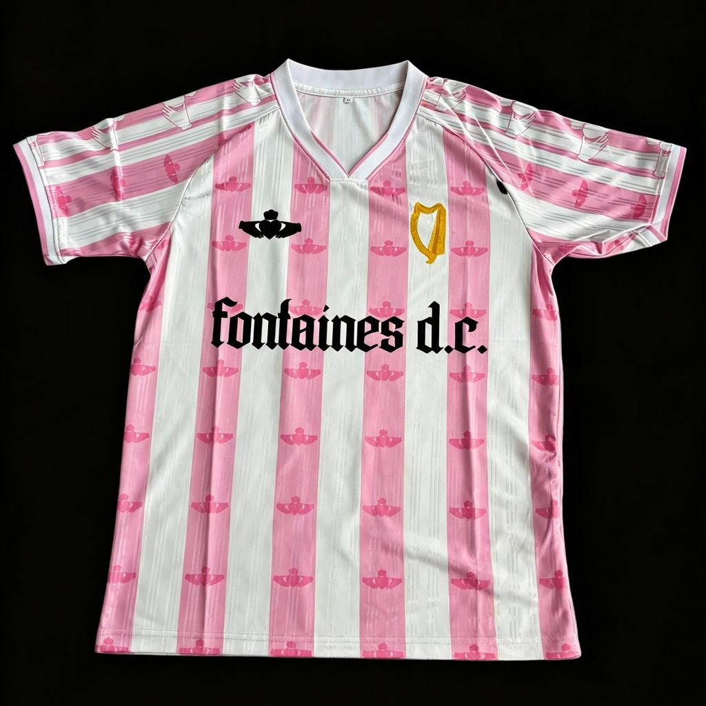 Fontaines D.C. 2026 Romance Tour Jersey Men Women Quick Dry Breathable Y2k Summer Sports Oversized Casual Short Sleeve T-shirt