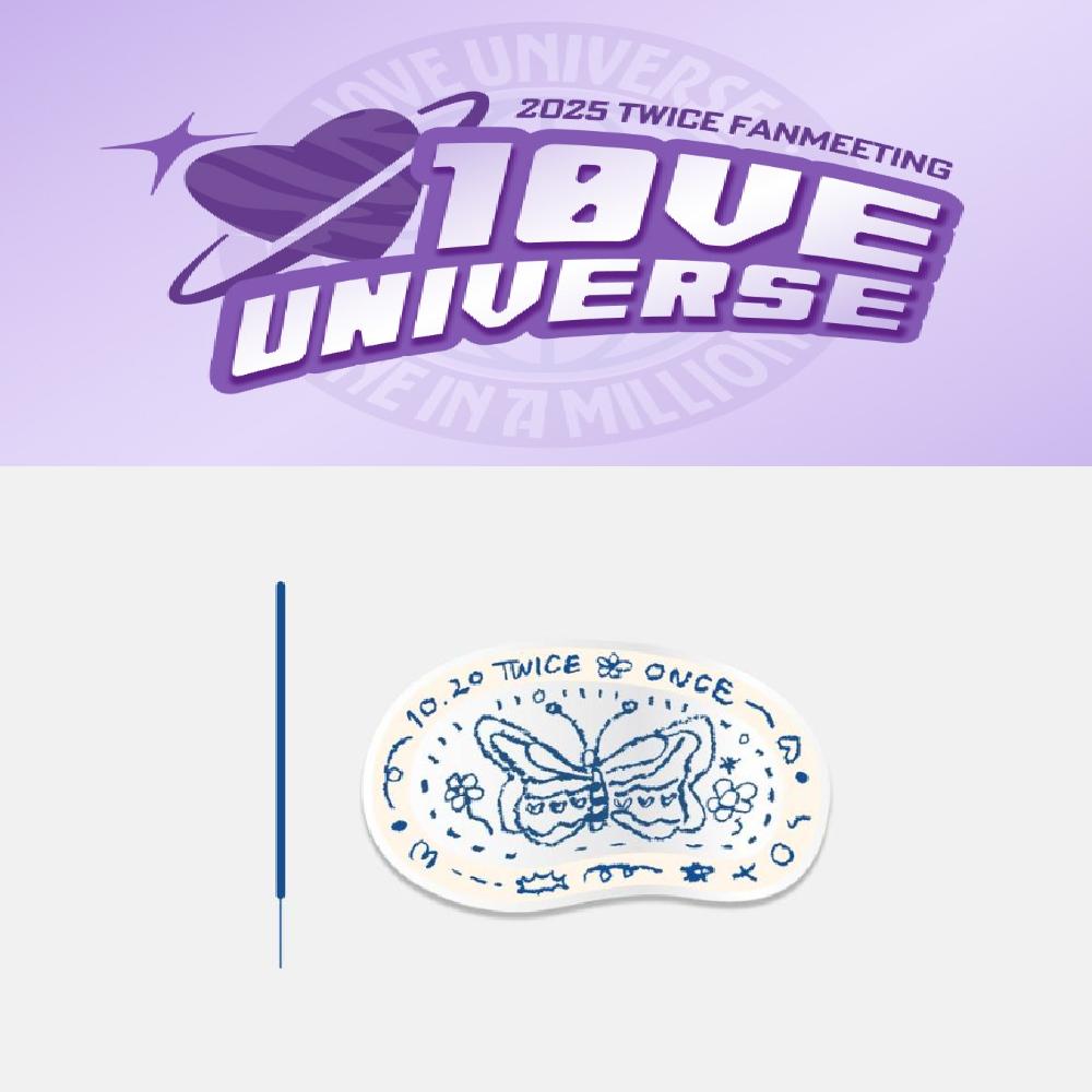 

Предзаказ 2025 TWICE ФАН-ВСТРЕЧА 10VE UNIVERSE Набор благовоний и подставки MOMO