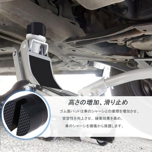 Jack Pad for Cars, Jack Rubber Support Block, Rubber Pad, Jack Adapter, Ultra-Durable, Universal Type, Anti-Slip, Jack Attachment (3.8x5cm)