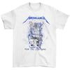 Metallica Ride The Lightning Vit T-shirt Stor Vit Unisex T-shirt