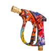 -Direktverkauf durch den Hersteller Verstellbare Reinigerpistole Professionelle Schaumpistole 4350PSI Hochdruck Graffiti Design Wasserpistole