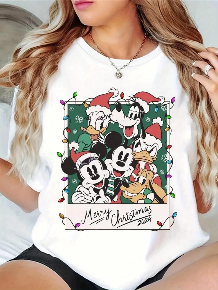 Mickey Mouse Christmas Tshirt Unisex 5 S
