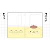 Kamio Japan Pompompurin B7 Stationery with Passport 059275 Multi-Case Pocket,