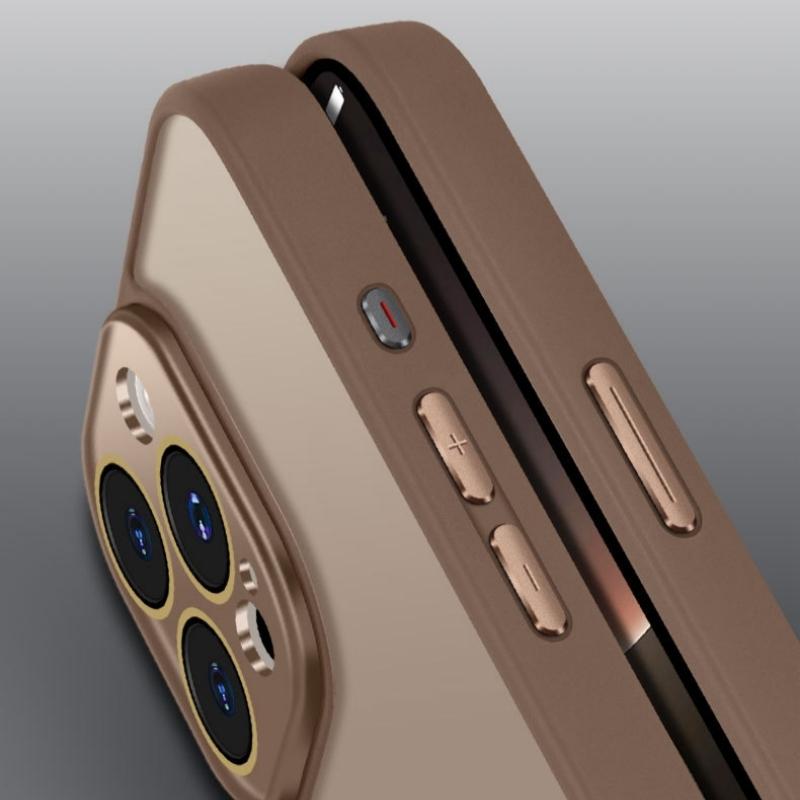For iPhone 16 Pro Max Luxury Lens Glass Magsafe Magnetic Phone Case For iPhone 13 14 15 Plus Matte Translucent Protective Cover