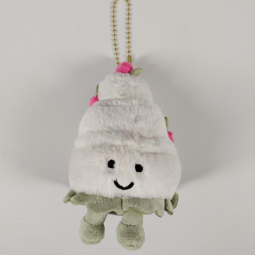 Cute Snacks, Vegetables And Fruits Series, Emoji Plush Doll Bag, Pendant, Video Game City, Doll Grabbing Machine, Gift.