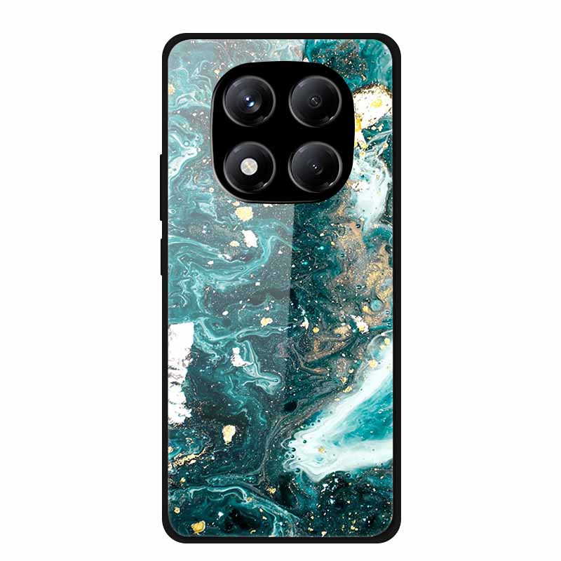 Luxury Case For Redmi Note 14 Pro 4G Tempered Glass Cover For Xiaomi Redmi Note14 Pro 4G Phone Cases Fashion Protective fundas