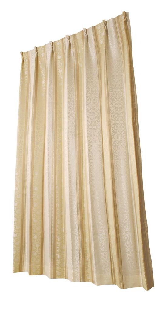 Univer Blackout 100cm Wide x 105cm Set of 2 Drapes, Angle, Beige, Long,