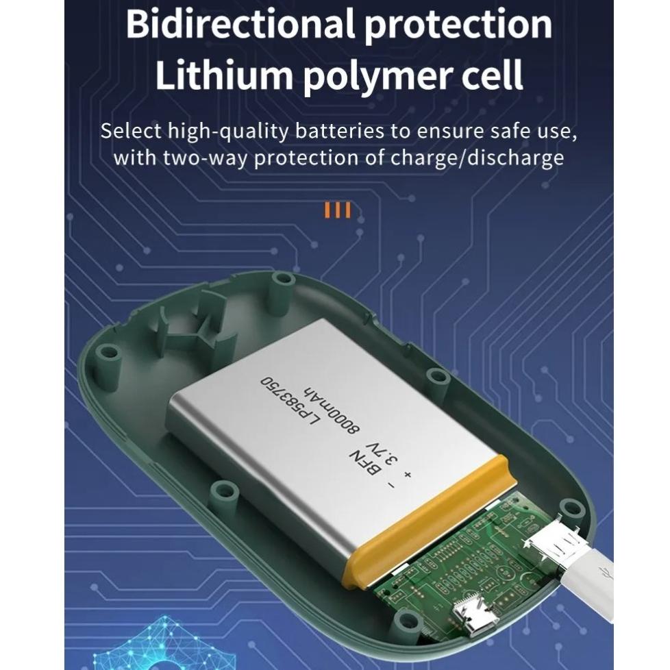 D54 500 In 1 Handheld Game Console Mini Portable Player Retro Video Games Console Boy with 8000mah Large Capacity Power Bank