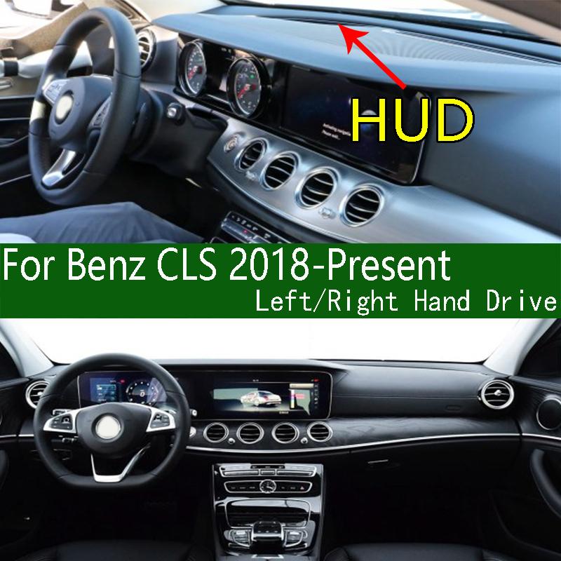 For Mercedes-Benz CLS 300 260 C257 2018- 2024 Dashmat Dashboard Cover Trument Panel Pad Dash Mat Anti-Dirt Proof Ornament