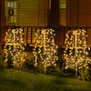 Outdoor LED Firework Christmas Decor Solar Lights Waterproof Garden Party Fairy Solar Lights for Landscape Lawn Pathway Patio