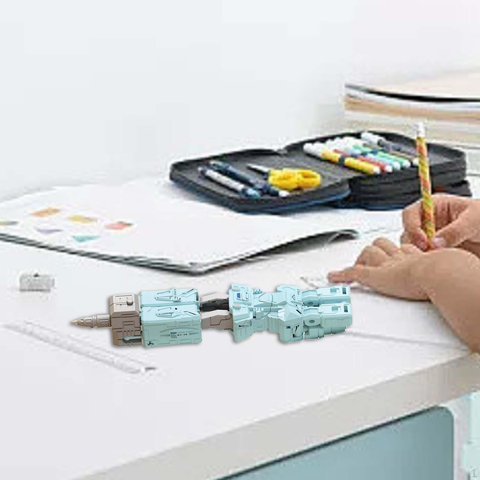 Креативная ручка-робот - Трансформирующийся пишущий инструмент для детей