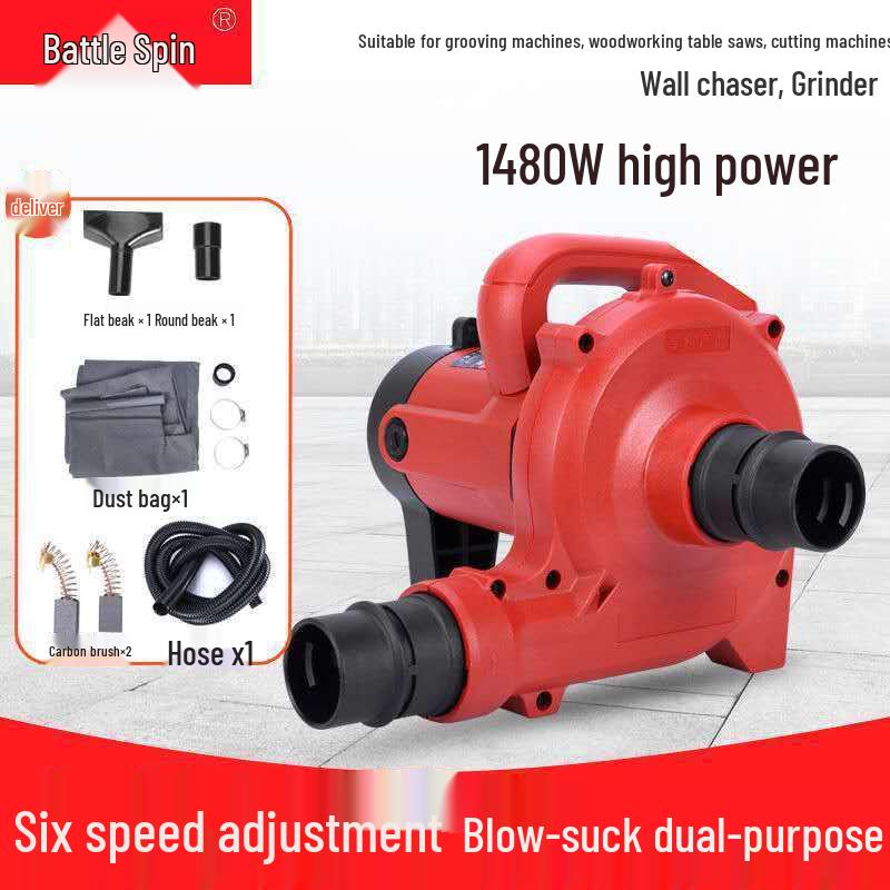 High-Power Industrial Dust Collector & Vacuum for Woodworking and Grinding