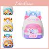 Cartoon Car Kids Backpack For Preschool Boys Girls With Comfortable Nylon Straps