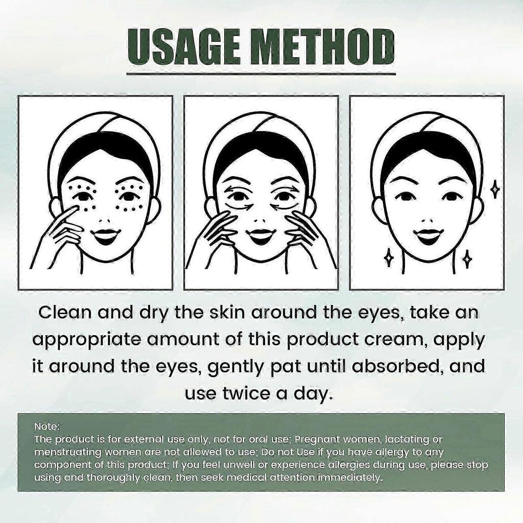 Anti-Aging Eye Cream for Dark Circles & Puffiness Reduces Fine Lines, Wrinkles, and Crows Feet Deeply Moisturizes, Firms, and Brightens Delicate Ski N