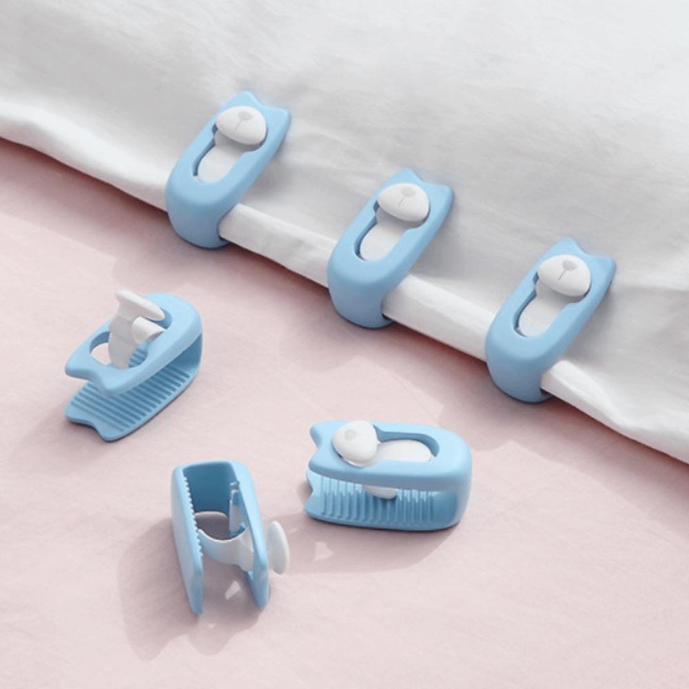 6Pcs Nonslip Quilt Clip No Damage Design Quilt Fasteners Duvet Clips  Curtain Fixation