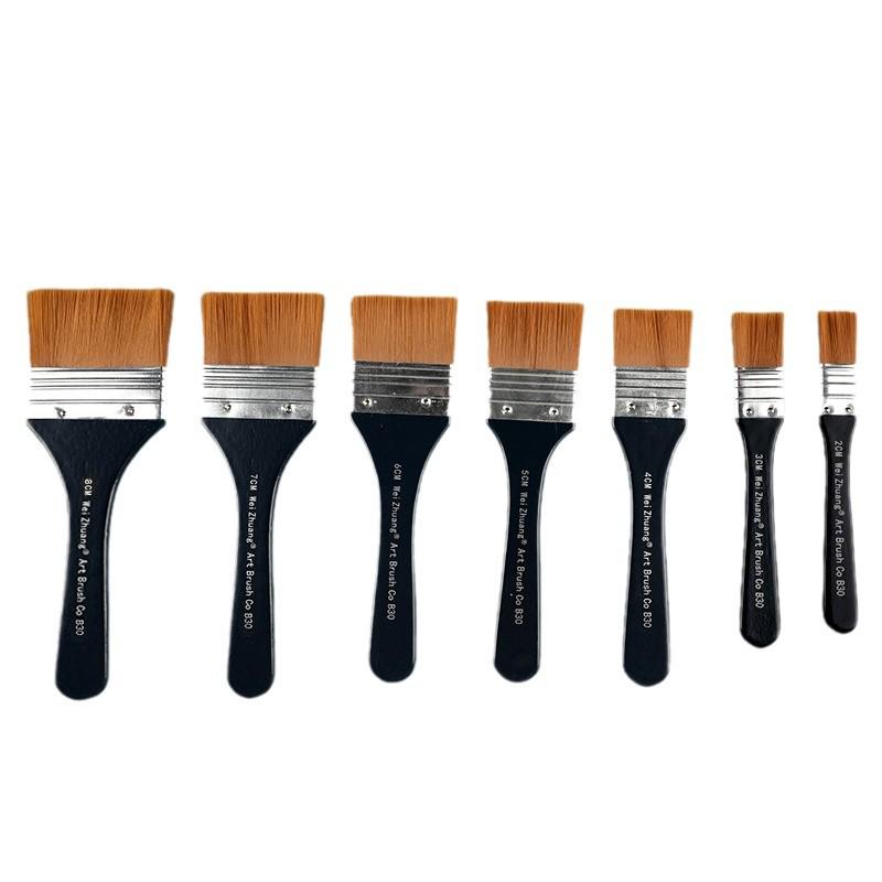 G1754 Nylon Flat Brush for Oil & Wall Painting