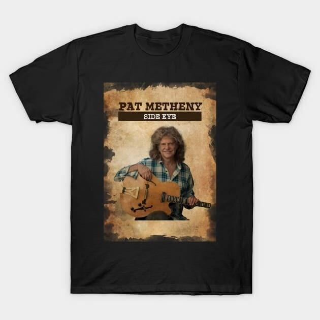 Pat Metheny Black 100% Cotton Full Size Shirt Adults Unisex T-Shirt XXXL